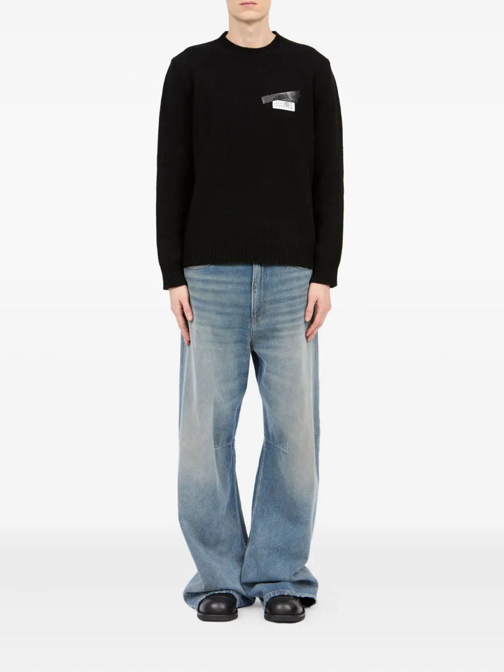 Mm6 Maison Margiela SWEATSHIRT - Black | 9b461a4780e0afc7ad1436f706c30650fd93ea36