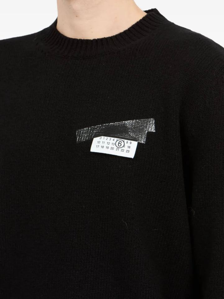 Mm6 Maison Margiela SWEATSHIRT - Black | 55b14d5d104eec97d0e0e8ebd9db066a2405a896