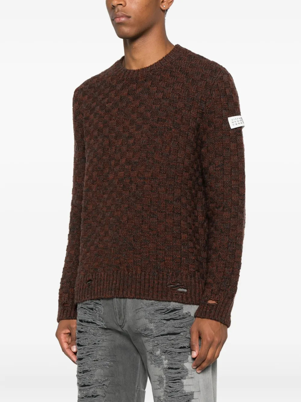 Mm6 Maison Margiela SWEATSHIRT - Brown | fd755ff9d9c041fb16817344fcbe78562d4b10c8