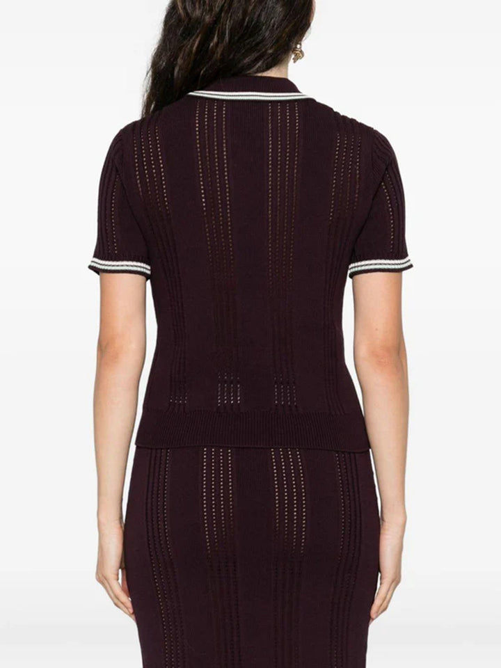 Casablanca POLO - Black | c5df7626cf704cf3f48600a2fdf31c6559fc39c7