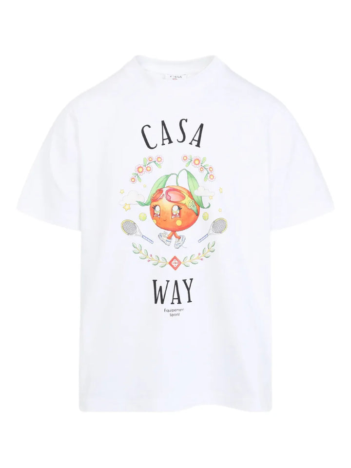Casablanca TSHIRT - White | c5de171215dc344ee74917076abc378c15cda6f9