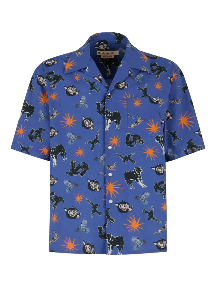 Marni SHIRT - Blue | 4074bbf0f503a6f5a55793336ac034d5f7559419
