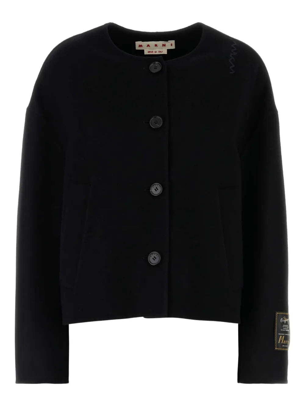 Marni JACKET - Black | 2e6a1a93f640045caf2c570b6117834608845fe0