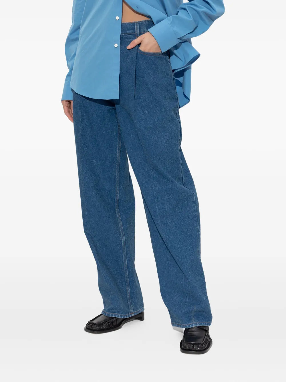 Marni PANTS - Blue | 05697e03f20370388ddae4ed75782d779d01c5f5