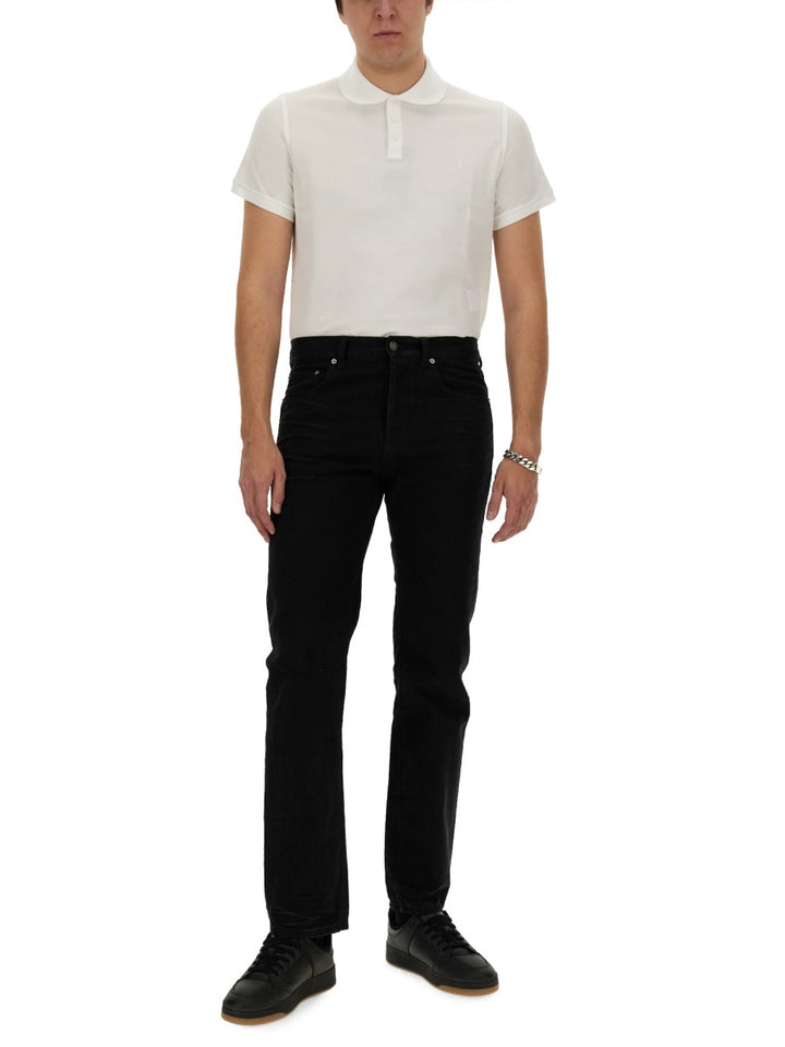 Saint Laurent Polo - White | 53e93677555b38d1ec7731b551957527f1a82f0d