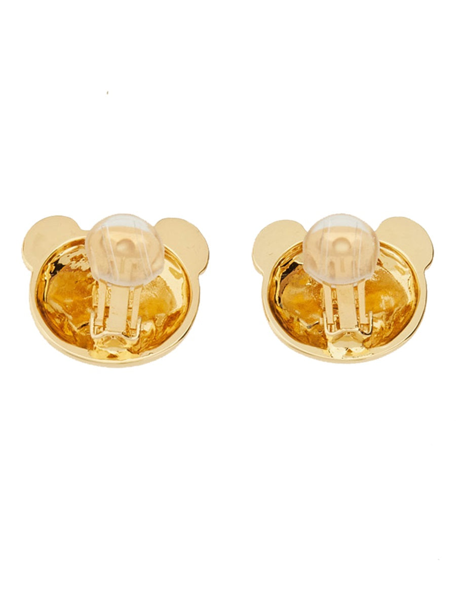 Moschino Earrings - Gold | Wanan Luxury