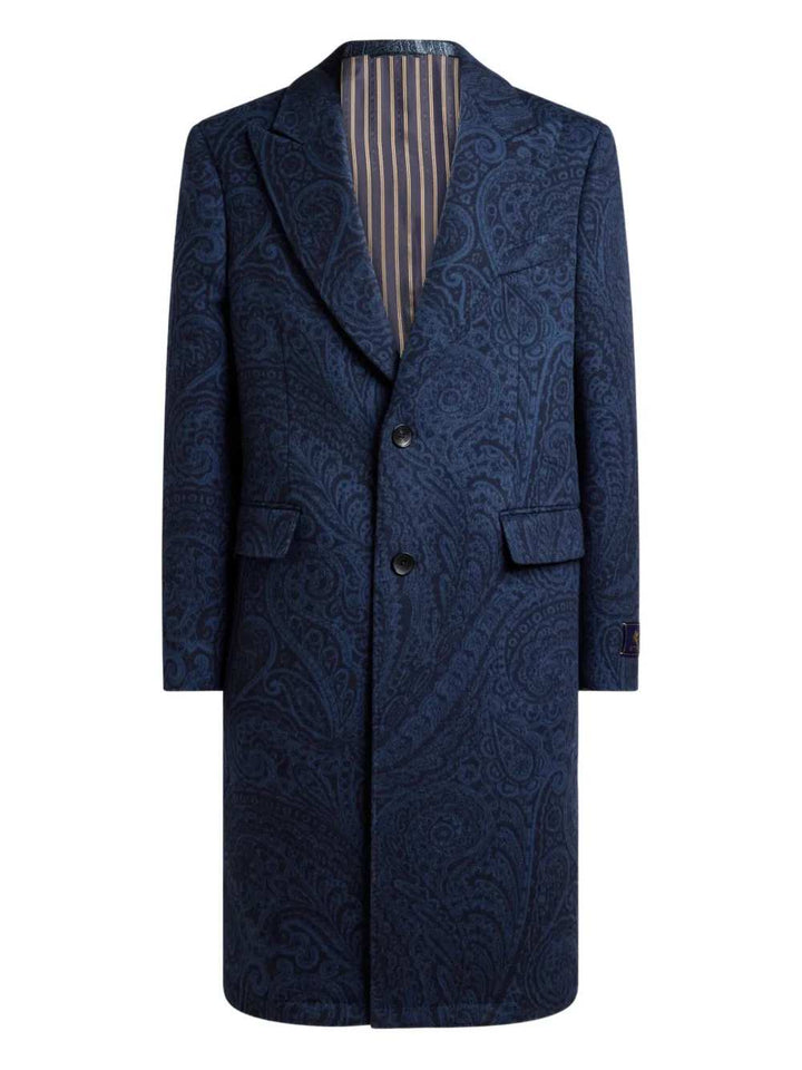 Etro COAT - Blue | a415d201a934d1aa74db72f89df148ad0c64de93