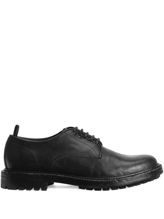Leather Oxford Lace-Ups