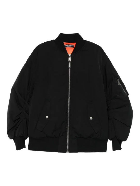 Zip-Up Bomber Jacket
