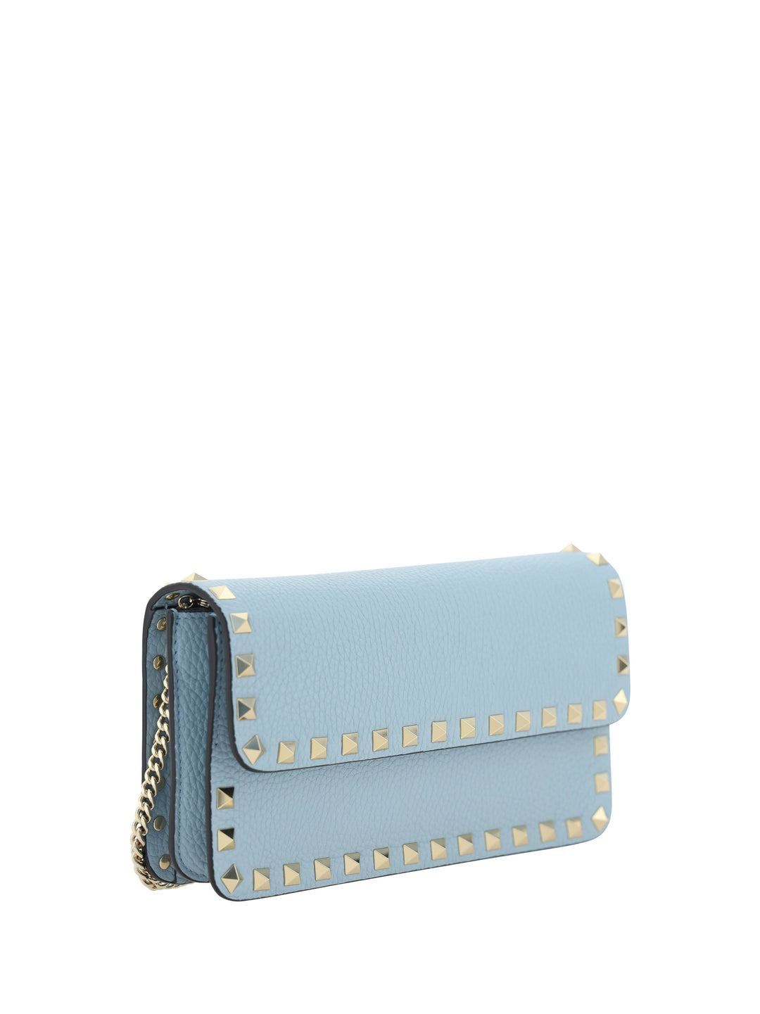 WALLET W/STRAP | ROCKSTUD | VITELLO STAM