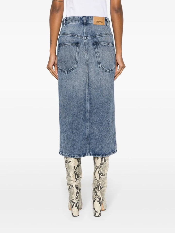 Marant SKIRT - Blue | 3033e64f903b5dcef1cf4957e045e905919421ff