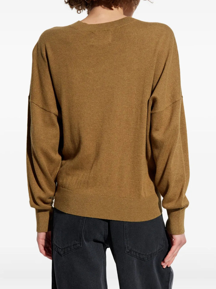 Marant ÉToile Round neck - Brown | ded4fd8ec435602dea013a56c7d16f4650e79eb1