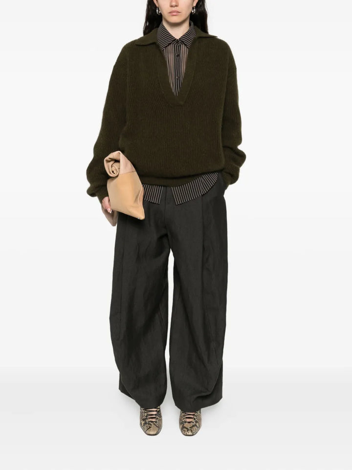 Uma Wang POLO - Green | dbd9a391793a0a121d150aaebda55aa48f9d7aa0