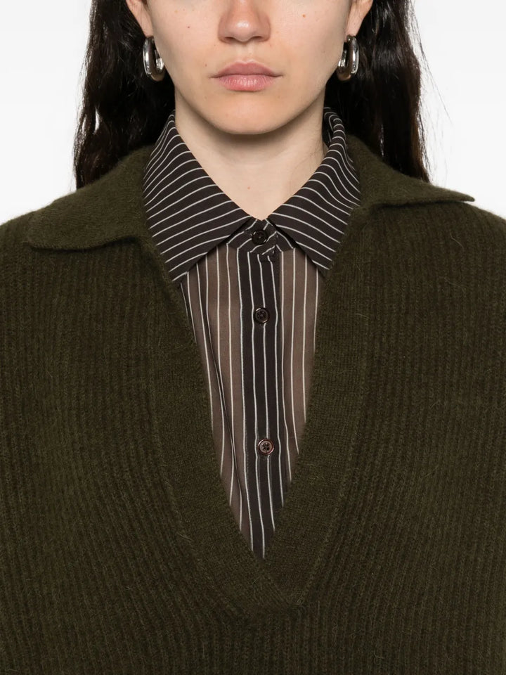 Uma Wang POLO - Green | 5012f5e91b3a4b8c298efb8d792f94354ceda484