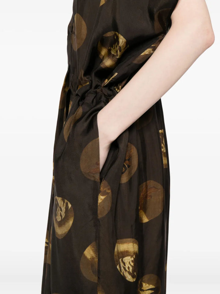 Uma Wang DRESS - Brown | 413b9893d1b6481a69f6126e682a527bf804e279