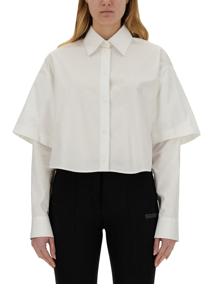 Off-White Shirts - White | Wanan Luxury