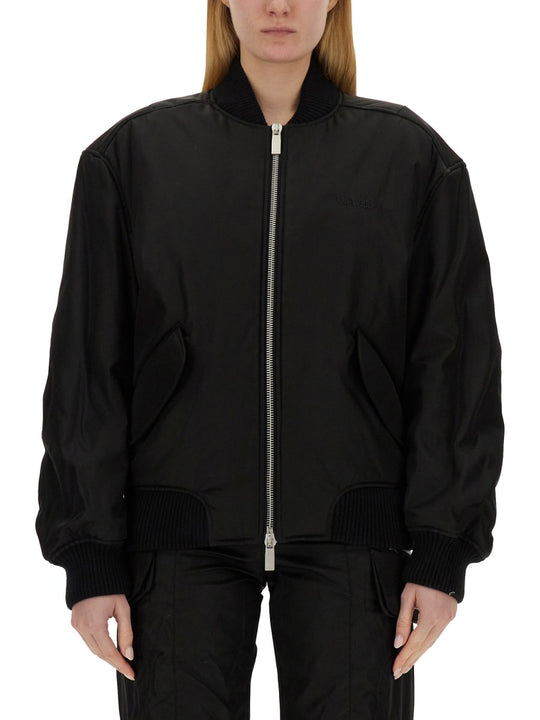 Nylon Bomber Jacket