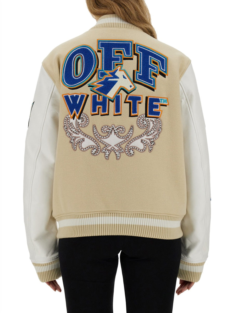Off-White Jackets - Beige | Wanan Luxury