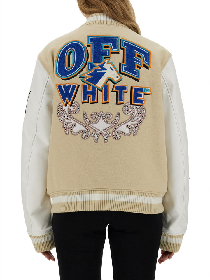 Off-White Jackets - Beige | Wanan Luxury