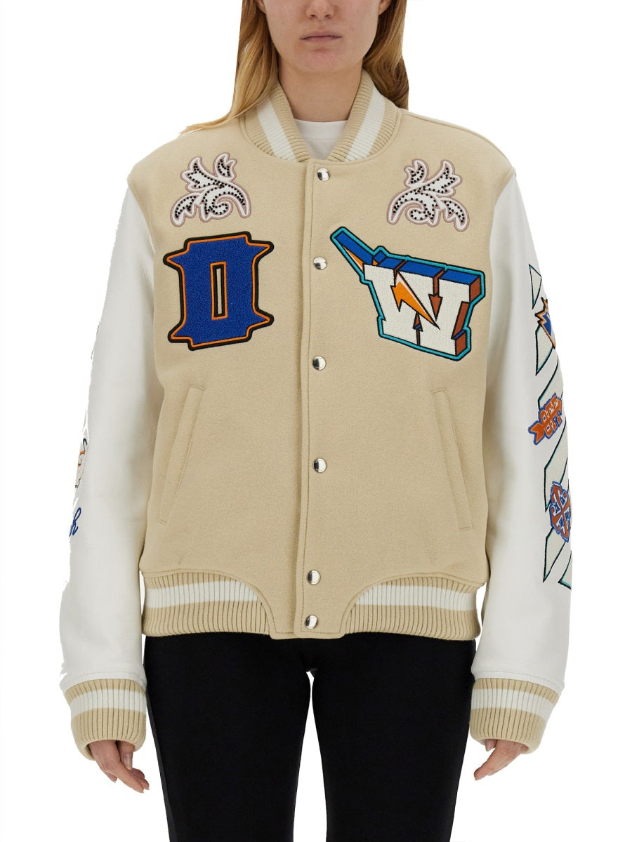 Off-White Jackets - Beige | Wanan Luxury