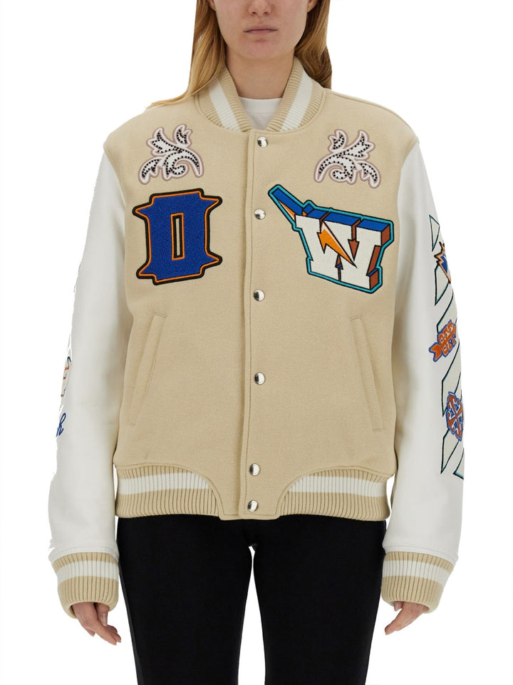 Off-White Jackets - Beige | Wanan Luxury
