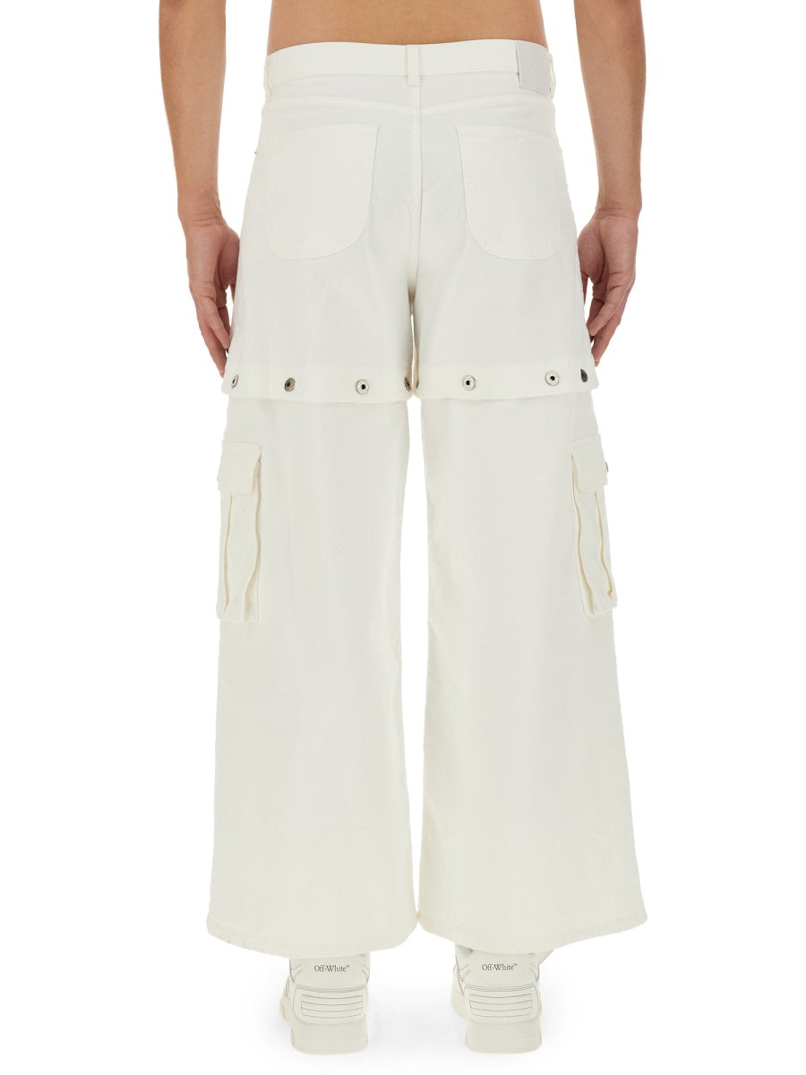 Off-White Denim - White | Wanan Luxury