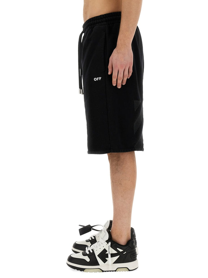 Off-White Shorts - Black | Wanan Luxury