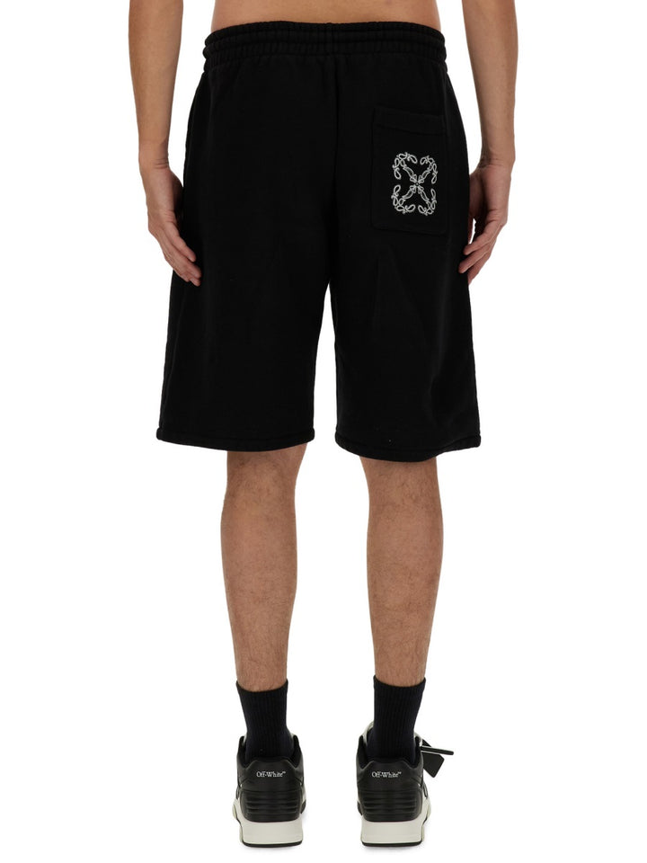 Off-White Shorts - Black | Wanan Luxury