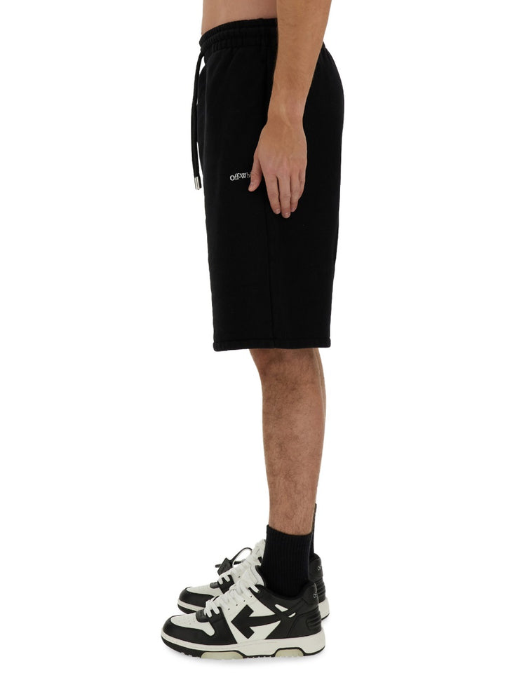Off-White Shorts - Black | Wanan Luxury