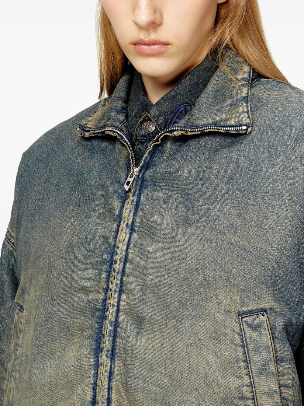 Diesel JACKET - Blue | 36ef5081bbfdcc572c0aeabef844703b661876a4