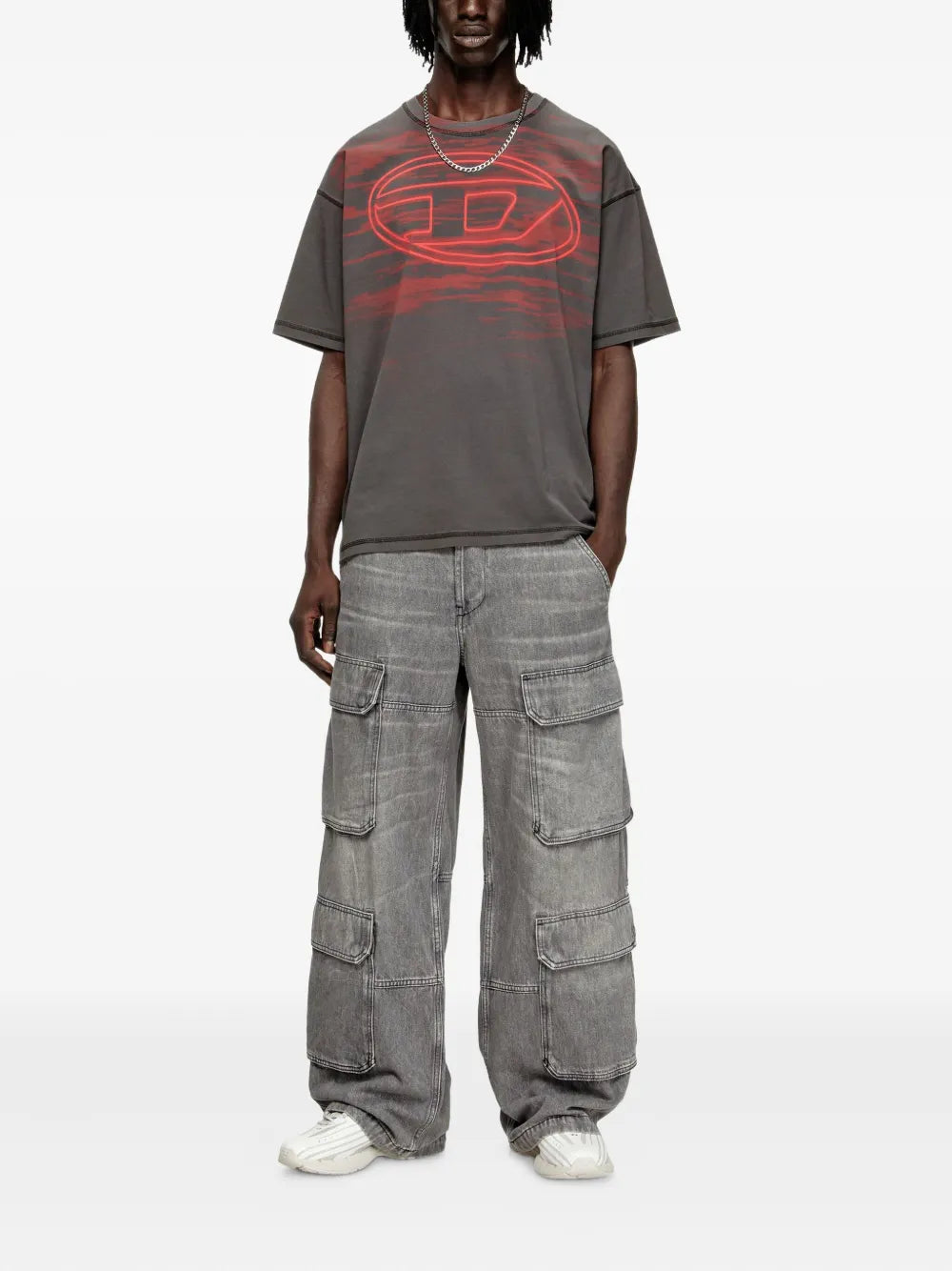 Diesel TSHIRT - Grey | 4f148000289260ad26d15c6287994b8570ca4a57