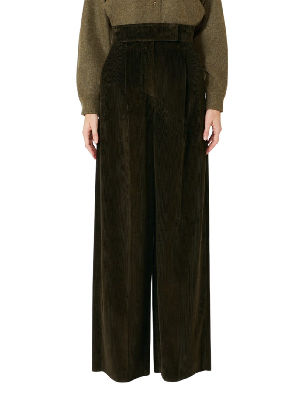 Max Mara PANTS - Green | d11e370f7ec5bd6a6c1496ca0df973df6bf772ac