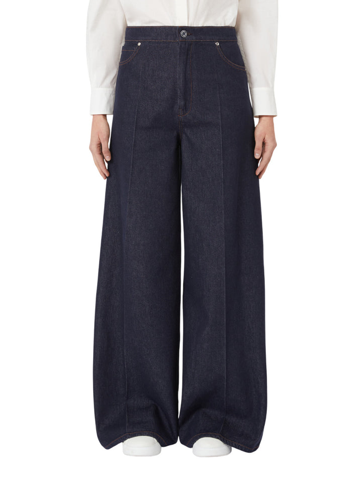 Max Mara PANTS - Blue | c128562e53f84082f8372b5bc59269c9a65ddf99