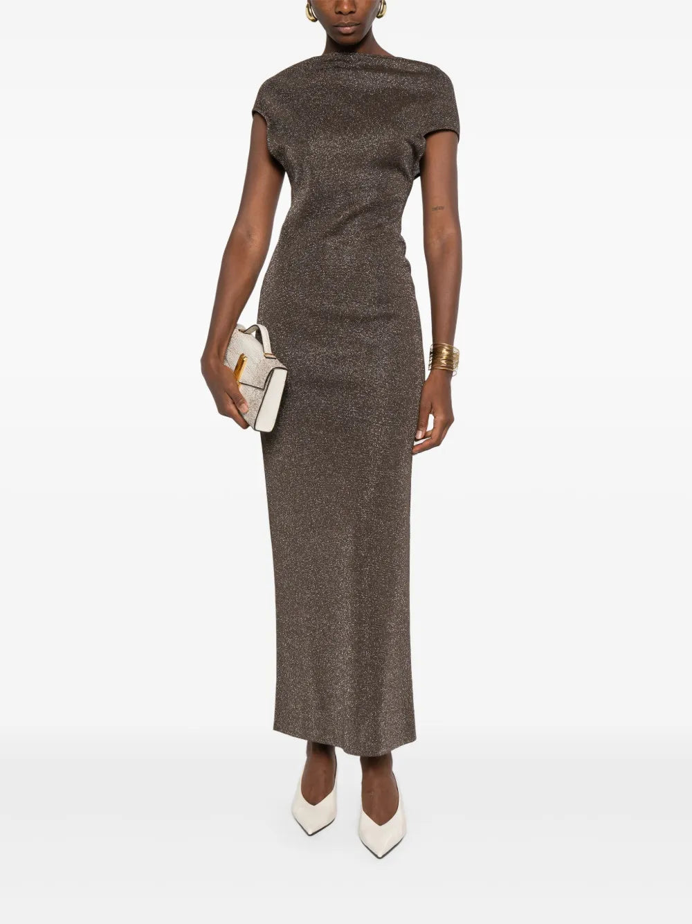 Max Mara DRESS - Brown | 7640e7a0f2aa461ef2b0d327eab6f6f57a4ee471