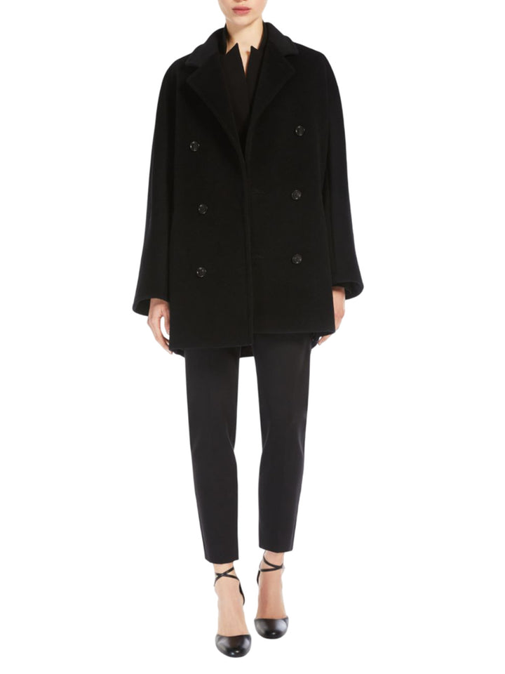 Max Mara Cape - Black | 9446de182ac282e112051568948a5b8e84cfdd8e