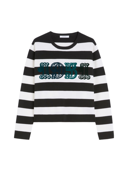 Wool Sweater With Embroidery