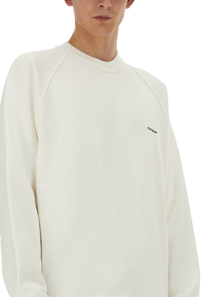 Stone Island Sweatshirts - White | Wanan Luxury