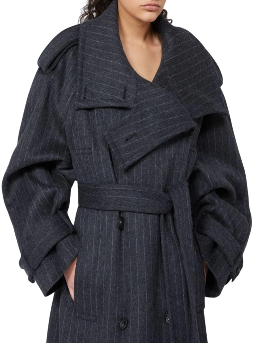 Sportmax COAT - Grey | 3289cc2264930b70b61a083fa840cb1c064be100