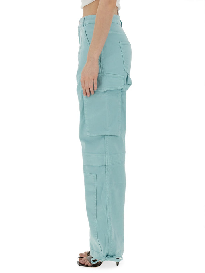 Moschino Jeans Pants - White, Light Blue | Wanan Luxury