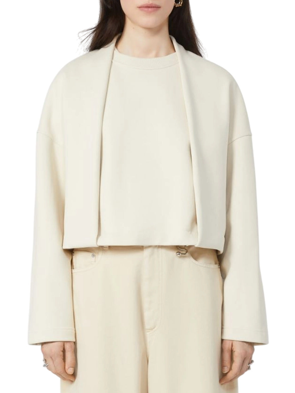 Sportmax SWEATSHIRT - White | 5e7f8395553353f158dd4340bcab74c9dc342799