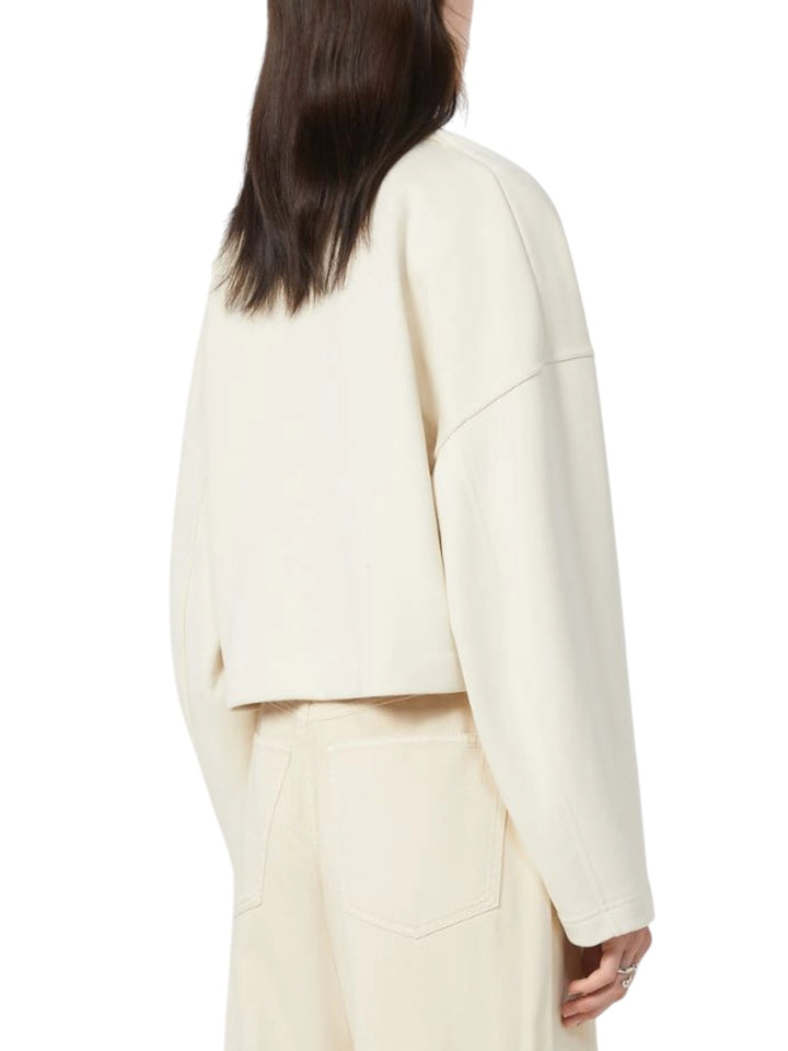 Sportmax SWEATSHIRT - White | 8c0066e2388bdb26e7f35b761ff16af170025c51