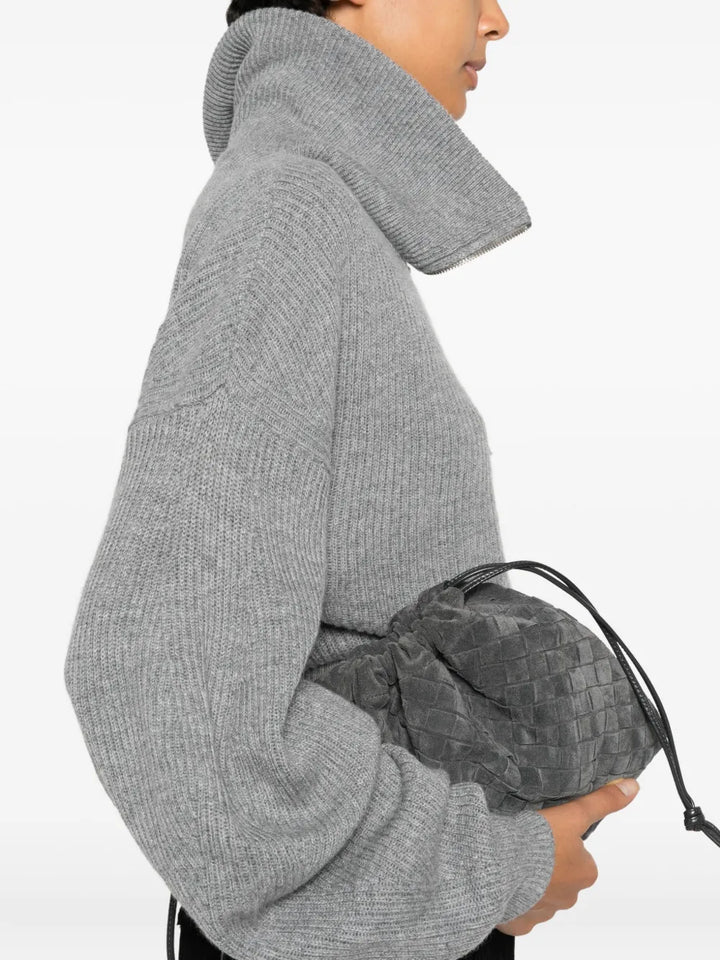 Sportmax SWEATER - Grey | b5f3f7880dfce5e3be1d55409abad373bbcf8a6f