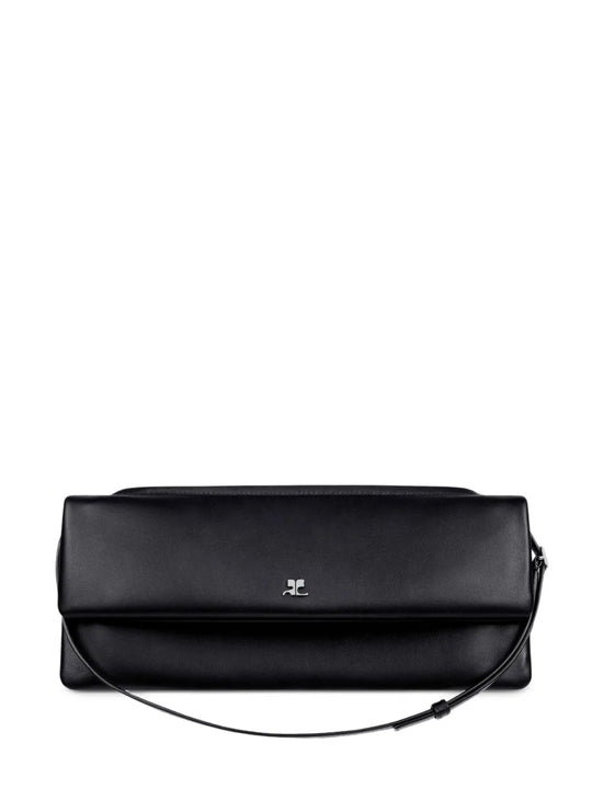 Leather Clutch With Flap