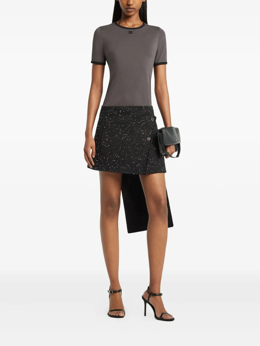 Courreges T-shirts - Grey | 4e126f50b53a62c68c38ae0a9cfb3ffc8fcdd6d1