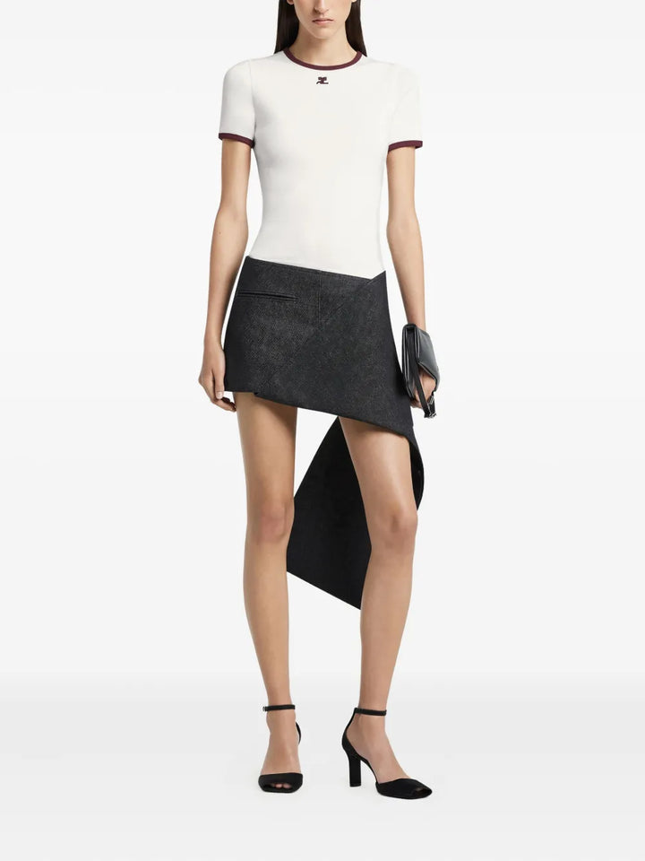 Courreges T-shirts - White | d7255c7ccf20cf665075be28f3917fe70ec1ebee