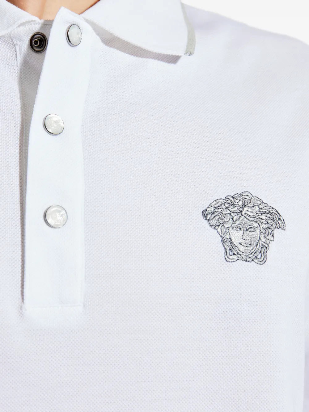 Versace POLO - White | 6b64f49625fa739d57bac007a86040386bcd9a37