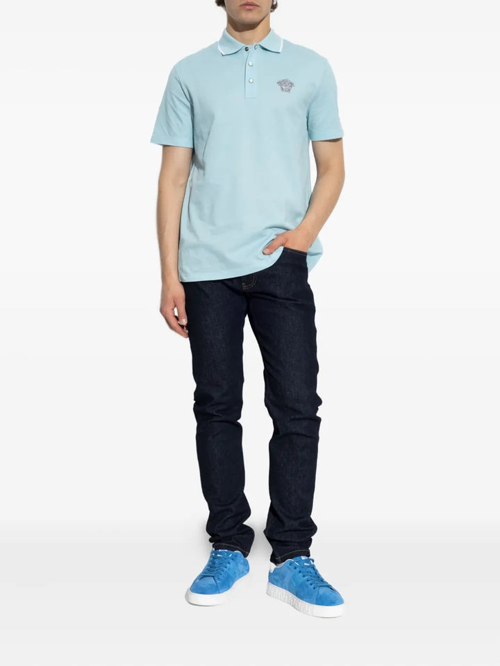 Versace POLO - Blue | c80fee41269b85fbe4af4a5de836d92923dd7c57