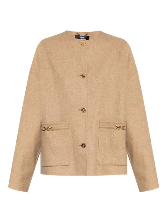 Jacket With Medusa Detail