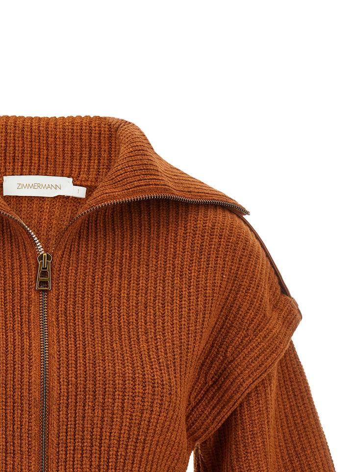 Zimmermann Valiant Sweaters and Cardigans - Orange | 15d60066c674678d3f3b4aef5fb9b338b6631e34