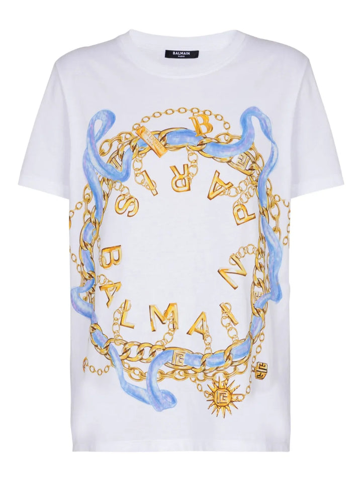 Balmain TSHIRT - White | 498ef7b9d7c722b72f71c7868fe636dd03612123